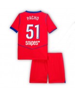 Paris Saint-Germain Willian Pacho #51 Kolmaspaita Lasten 2025-26 Lyhythihainen (+ shortsit)